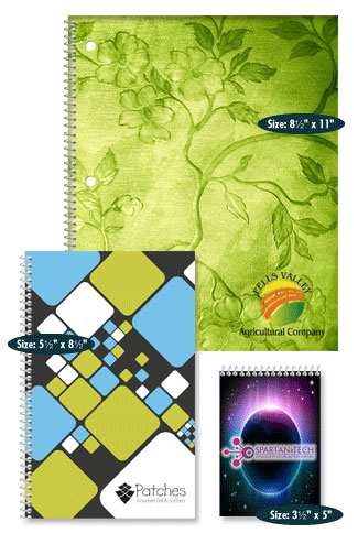 Custom printing services notebooks