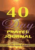 40 Day Prayer Journal