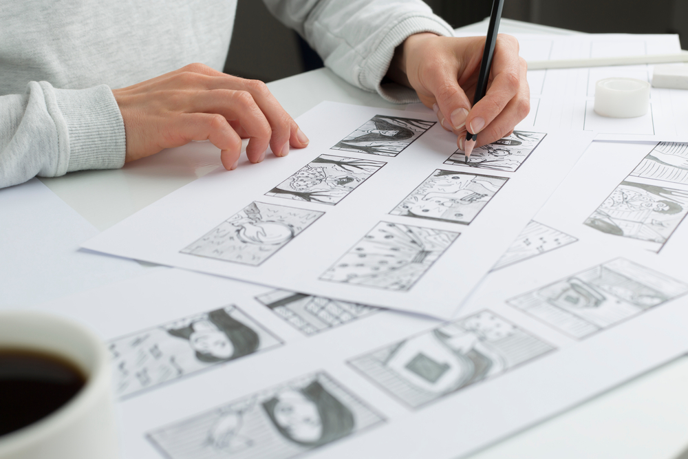 Storyboarding for self-publishing a book