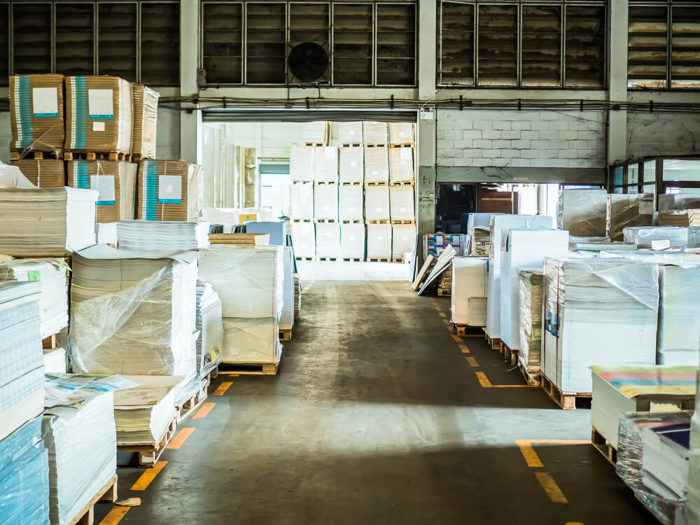 Warehouse of self-published books from a vanity press